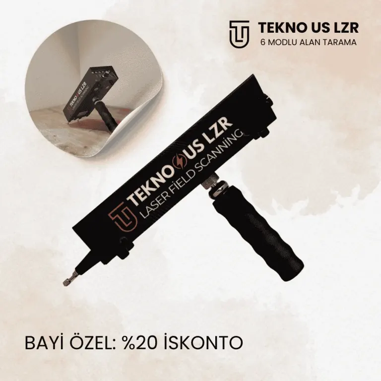 Antalya TEKNO US LZR lazerli alan tarama